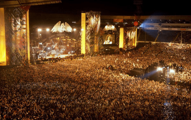 Freddie tribute Wembley Stadium 1992