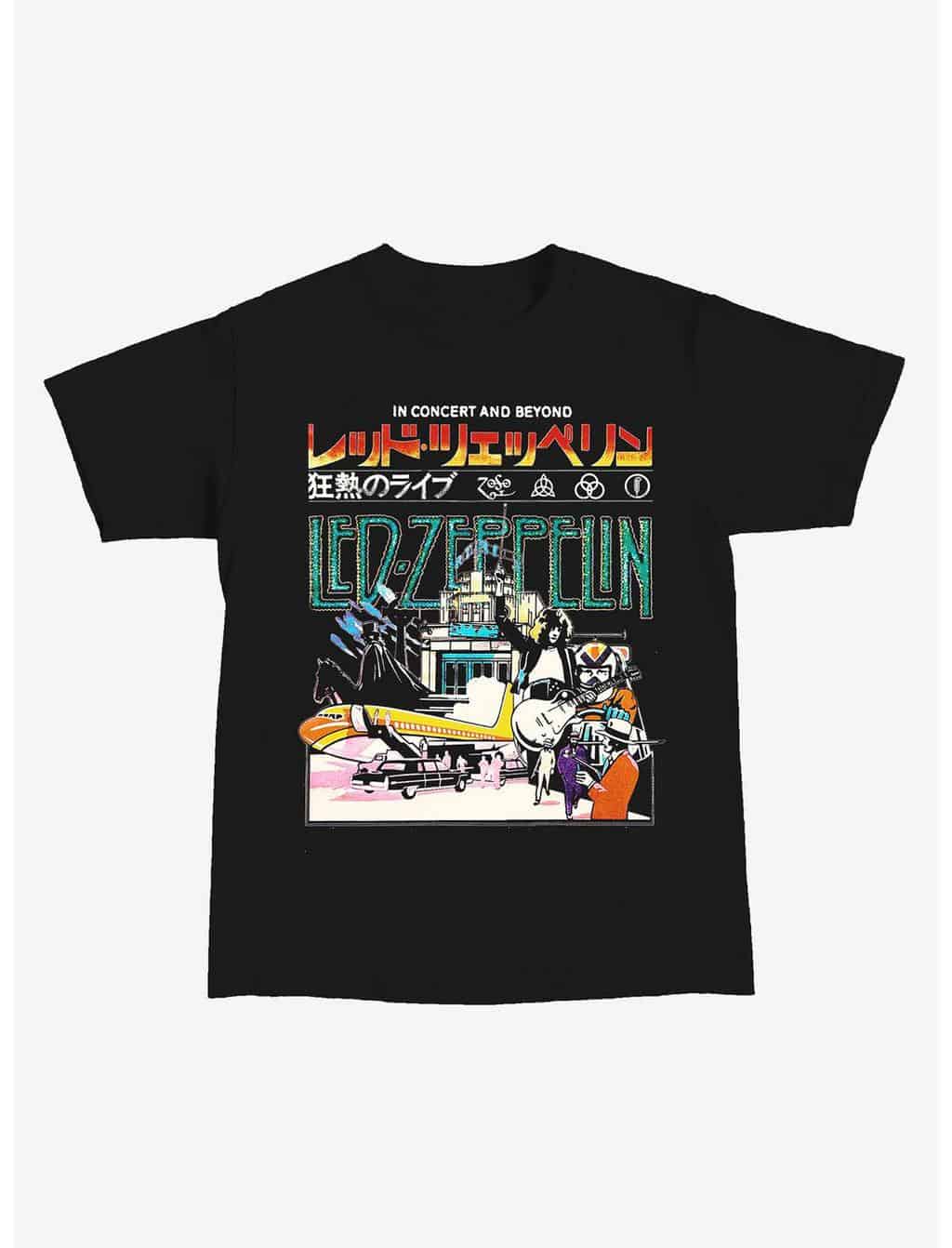 Led Zeppelin Japan Tour Shirt