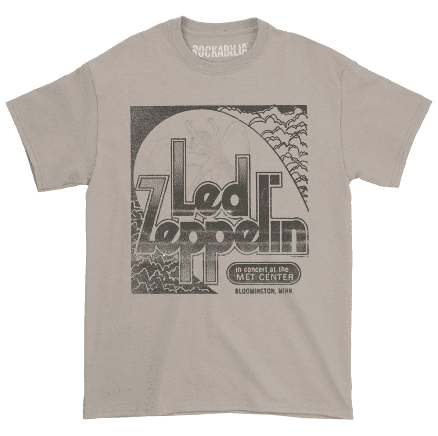 Led Zeppelin Minnesota Event Sand T-Shirt