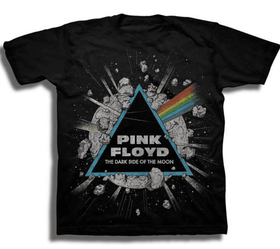 Pink Floyd Explode Youth Black T-Shirt