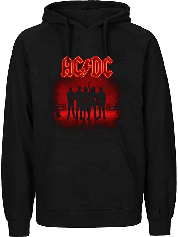 AC/DC - POWER UP Band Silhouette Hoodie