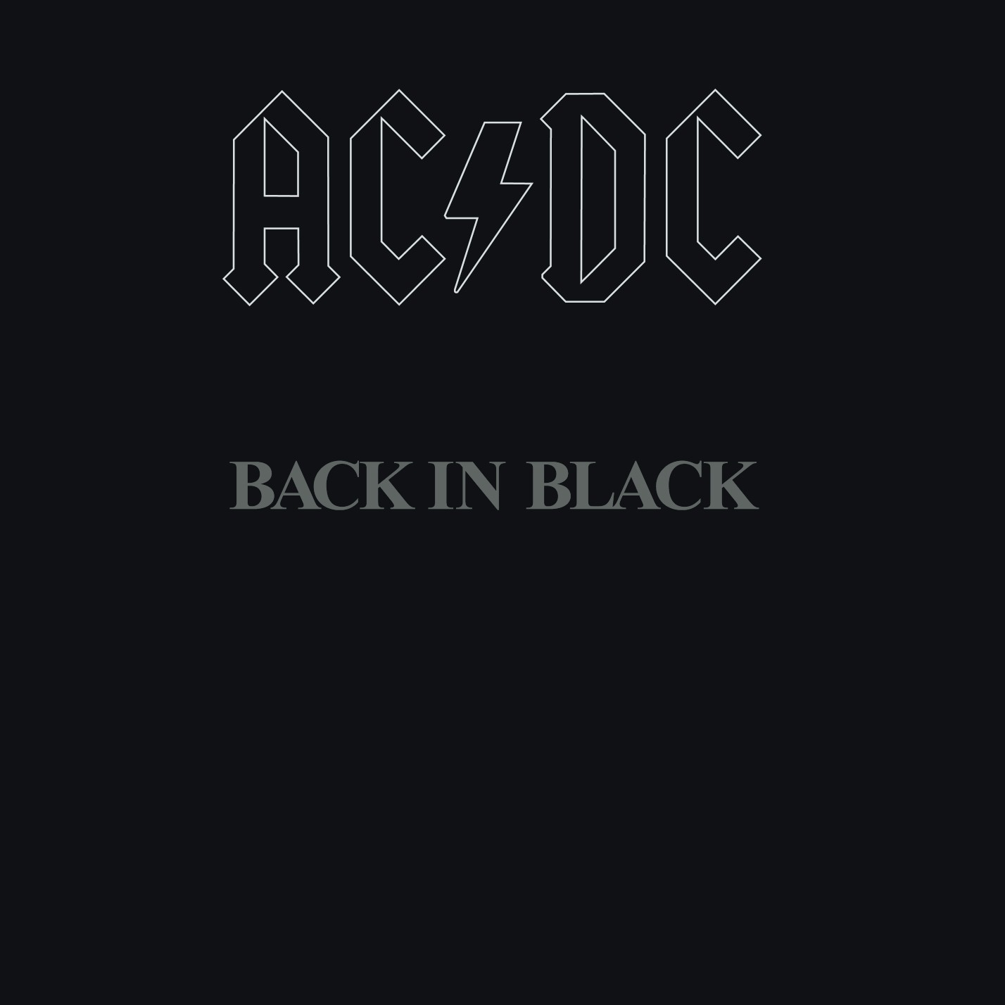 Back in Black ac dc