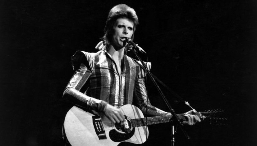 Bowie and his Ziggy-era Harpoon 12-string