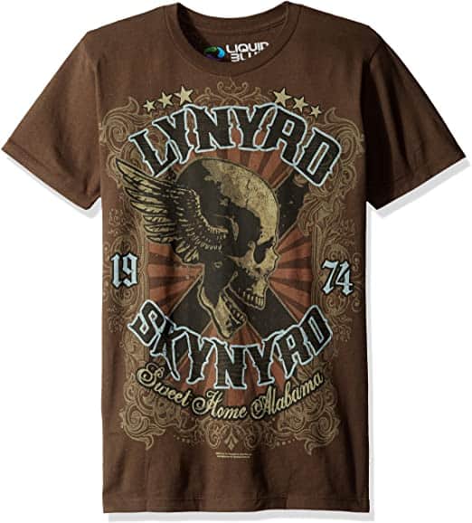 Liquid Blue Men's Lynyrd Skynyrd Sweet Home Alabama Short Sleeve T-Shirt