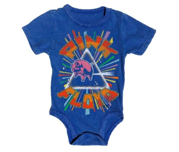 Pink Floyd Flying Pig Onesie 