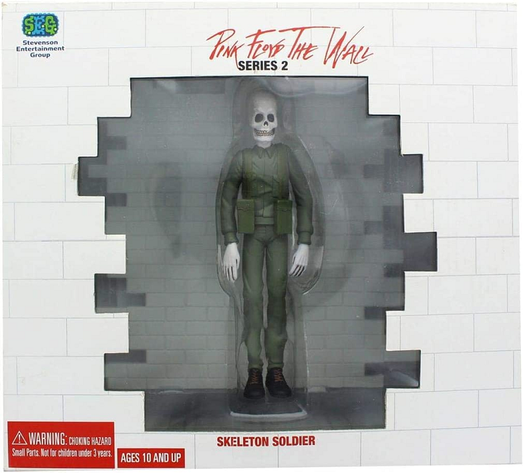 SEG Pink Floyd The Wall - 6 inch Skeleton Soldier wWall