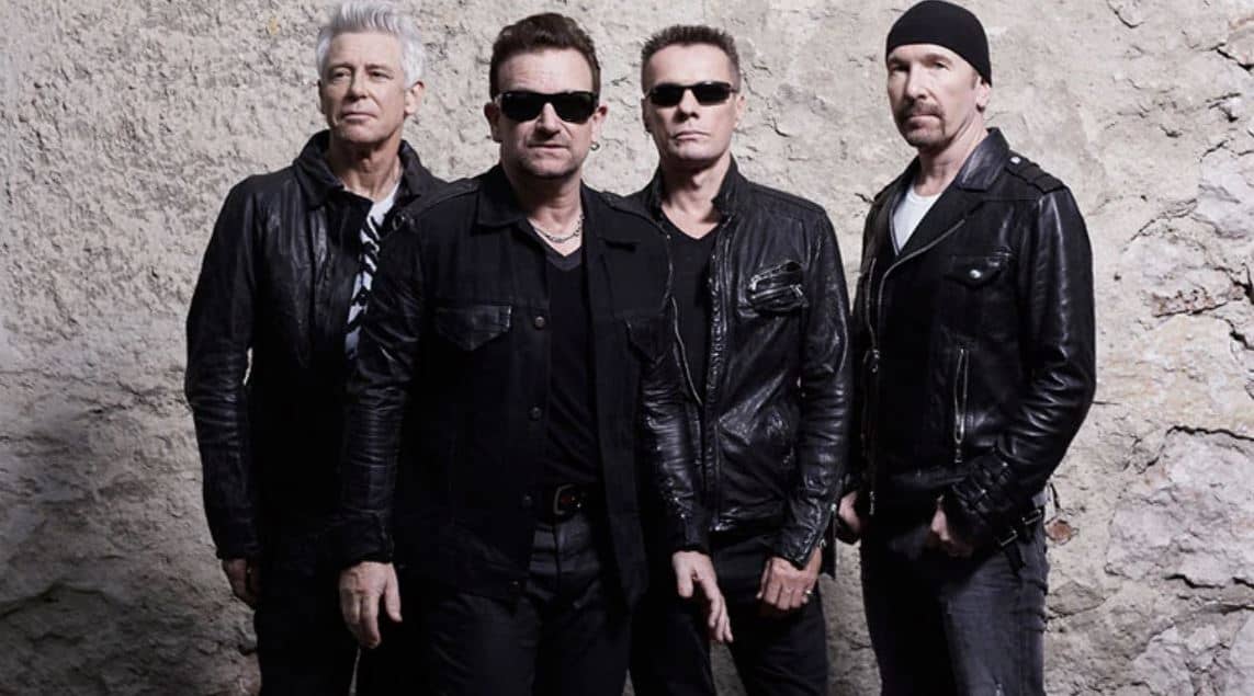 U2 Band Group Photo