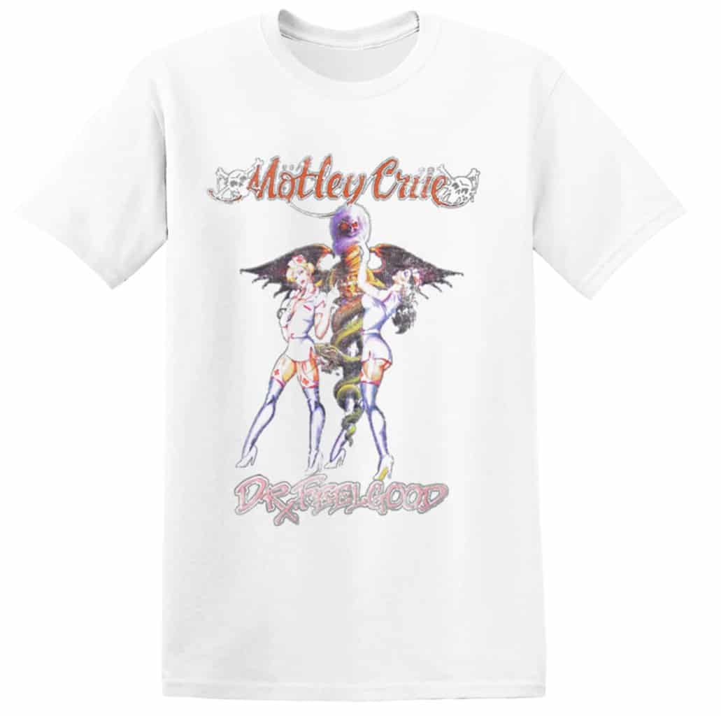 Motley Crue Dr. Feelgood Vintage Shirt