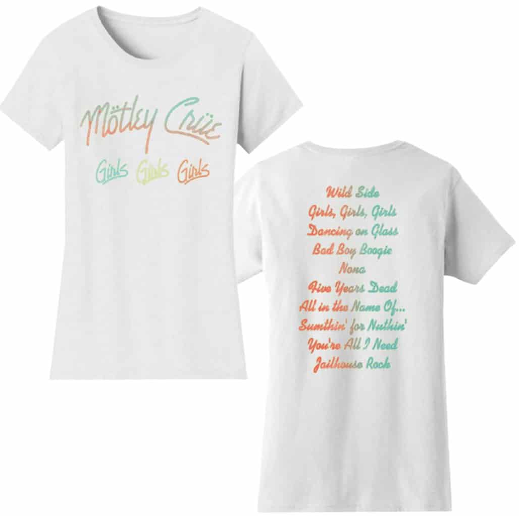 GGG Ladies Tracklist Tee