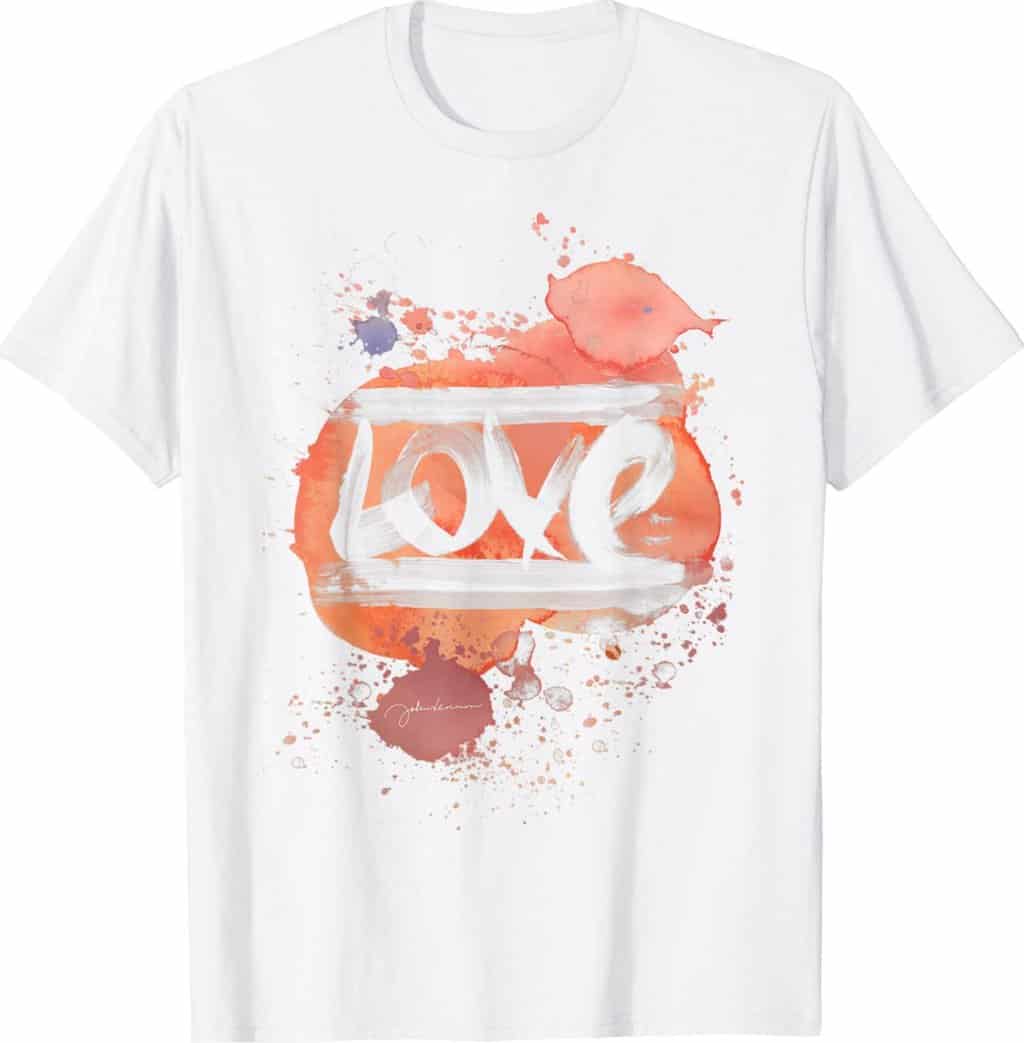 Love Watercolor T-Shirt