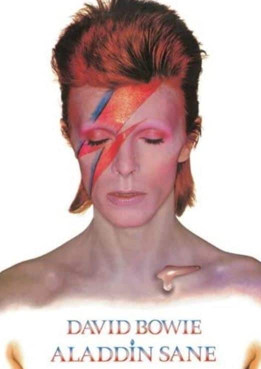 Official David Bowie Aladdin Sane Poster