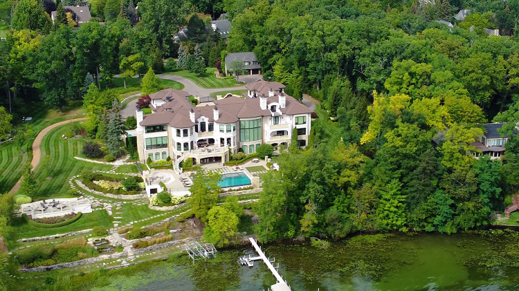 Bob Seger's house in Michigan