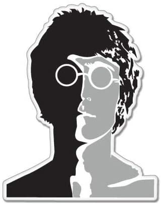 The Beatles John Lennon Decal Sticker