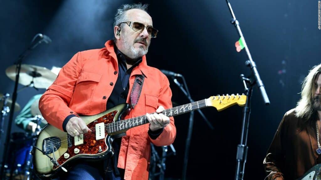 Elvis Costello On Stage