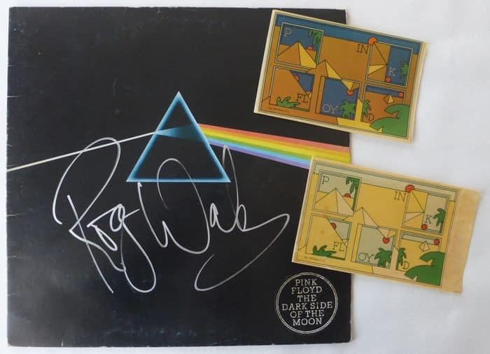 Signed Pink Floyd Memorabilia