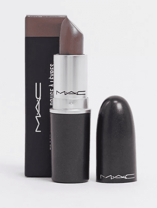 mac frost lipstick in spanish fly